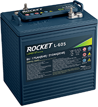 ROCKET L-605 6V 210Ah (20HR)